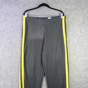 Nike Pants Mens Large Track Athletic Side Stripe Pockets Zipper Warm Up Joggers